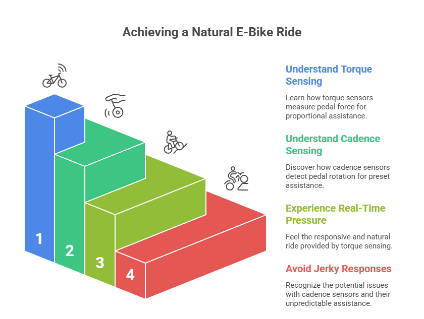 Image showing Steps to take to getting the right sensors for your ebike motor