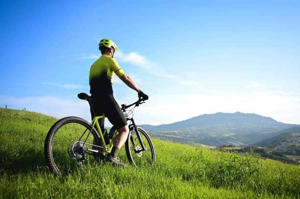 cycling on electric bike, the way forward.