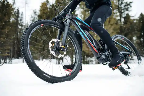 e-biking in the winter