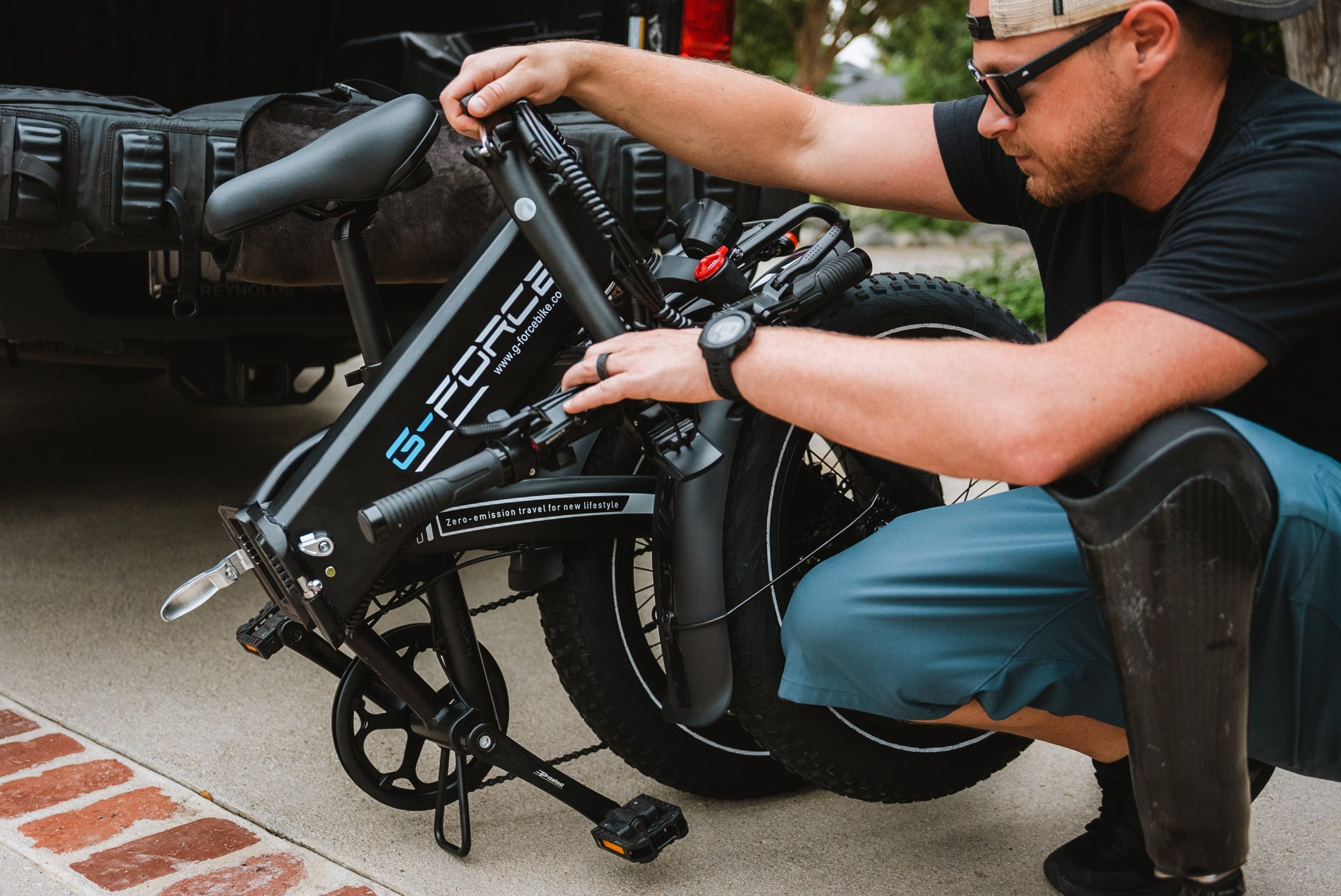 folding e-bike